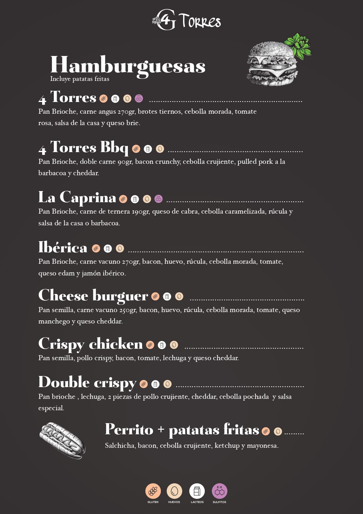 carta página 7 bar 4 torres